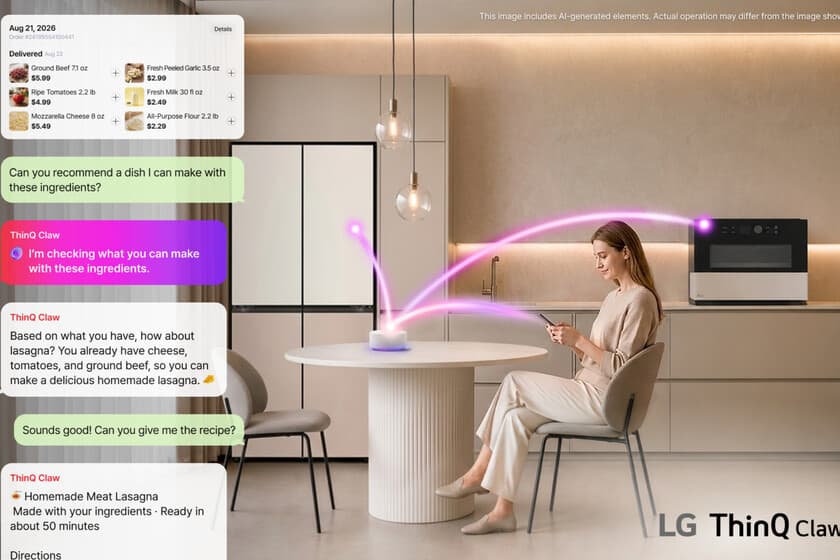 ¡Basta de programar la casa! LG propone charlarle a la IA para que haga la magia