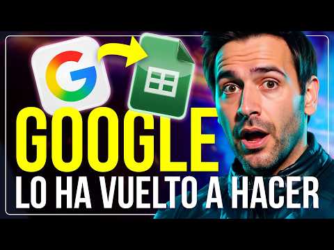 ¡NUEVO! Google DESTRUYE Excel 🤯 La IA domina GOOGLE SHEETS