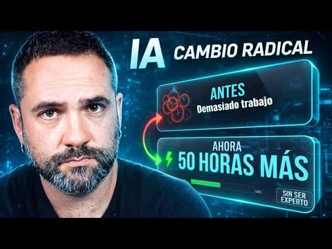 Cómo Hago el Trabajo de una Semana en 1 Día con IA (Tutorial)