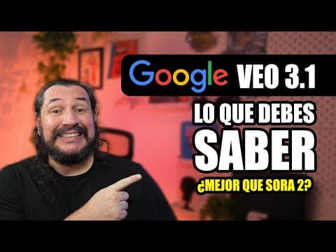Google VEO 3.1: Prueba de Nuevas Funciones vs SORA 2 (Análisis a Fondo)