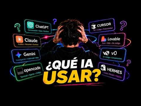¿Qué Herramienta de IA Deberías Usar Según Tu Nivel? (Guía Definitiva 2026)