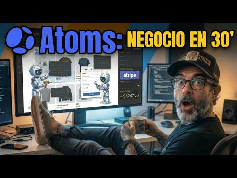 Le pedí a los Agentes de ATOMS que creen mi  Negocio (En 30 Minutos)