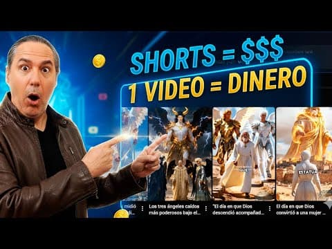 Cómo CREAR SHORTS virales con IA y Ganar DINERO desde Casa