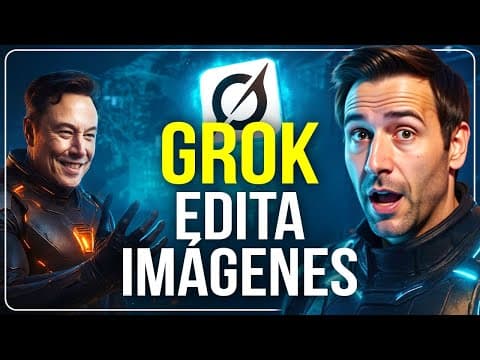 GROK permite EDITAR IMÁGENES gratis (¡y SIN CENSURA!) 🤯 Y muchas MÁS NOVEDADES