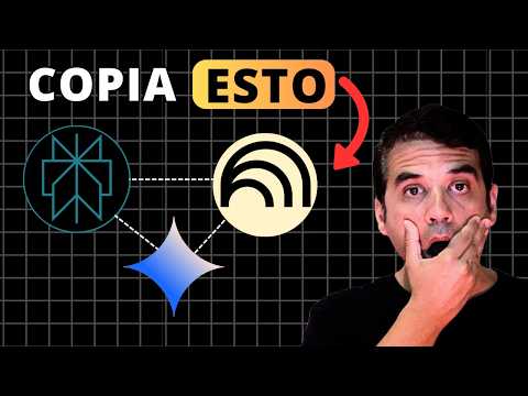 APRENDE CUALQUIER COSA X10 MÁS RÁPIDO con ESTOS 3 FLUJOS IA GRATIS: Perplexity + NotebookLM + Gemini