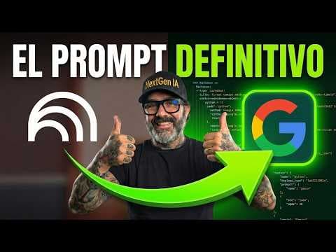 ¿Problemas con tus Prompts? Este Gem de Gemini los genera de una forma  BRUTAL