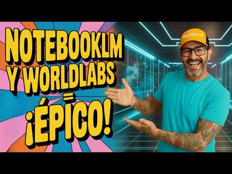 ¡¡INCREIBLE!! NotebookLM y Marble WorldLabs: El Futuro del Vídeo IA y Mundos 3D