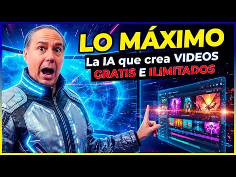 Cómo para crear VIDEOS Gratis, con voz y efectos de sonido usando Inteligencia Artificial