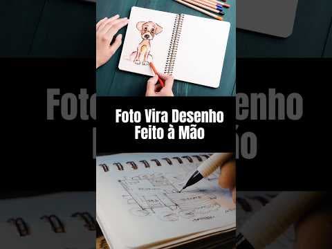 Como fazer imagem desenhada à mão a partir de foto no Canva grátis?