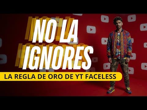 La REGLA 6o: El salvavidas para comenzar a hacer Canales Automatizados de YT