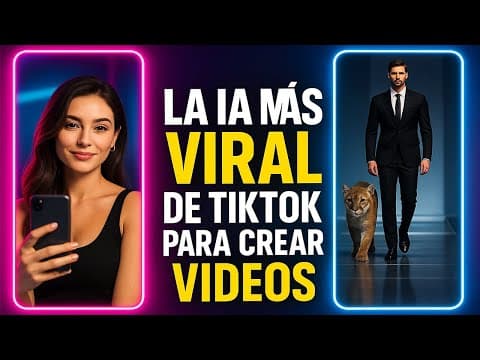 VIDU AI: la IA MÁS VIRAL de TIKTOK para CREAR videos AUTOMÁTICAMENTE