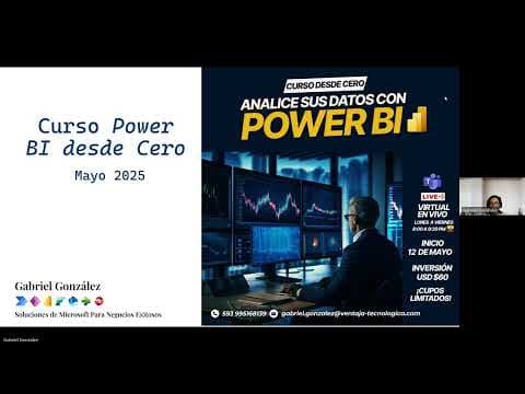 Curso Completo de POWER BI Gratis - Día 1 (mayo 2025)