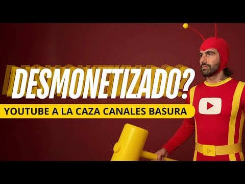 Miles de CANALES AUTOMATIZADOS de Youtube están siendo eliminados