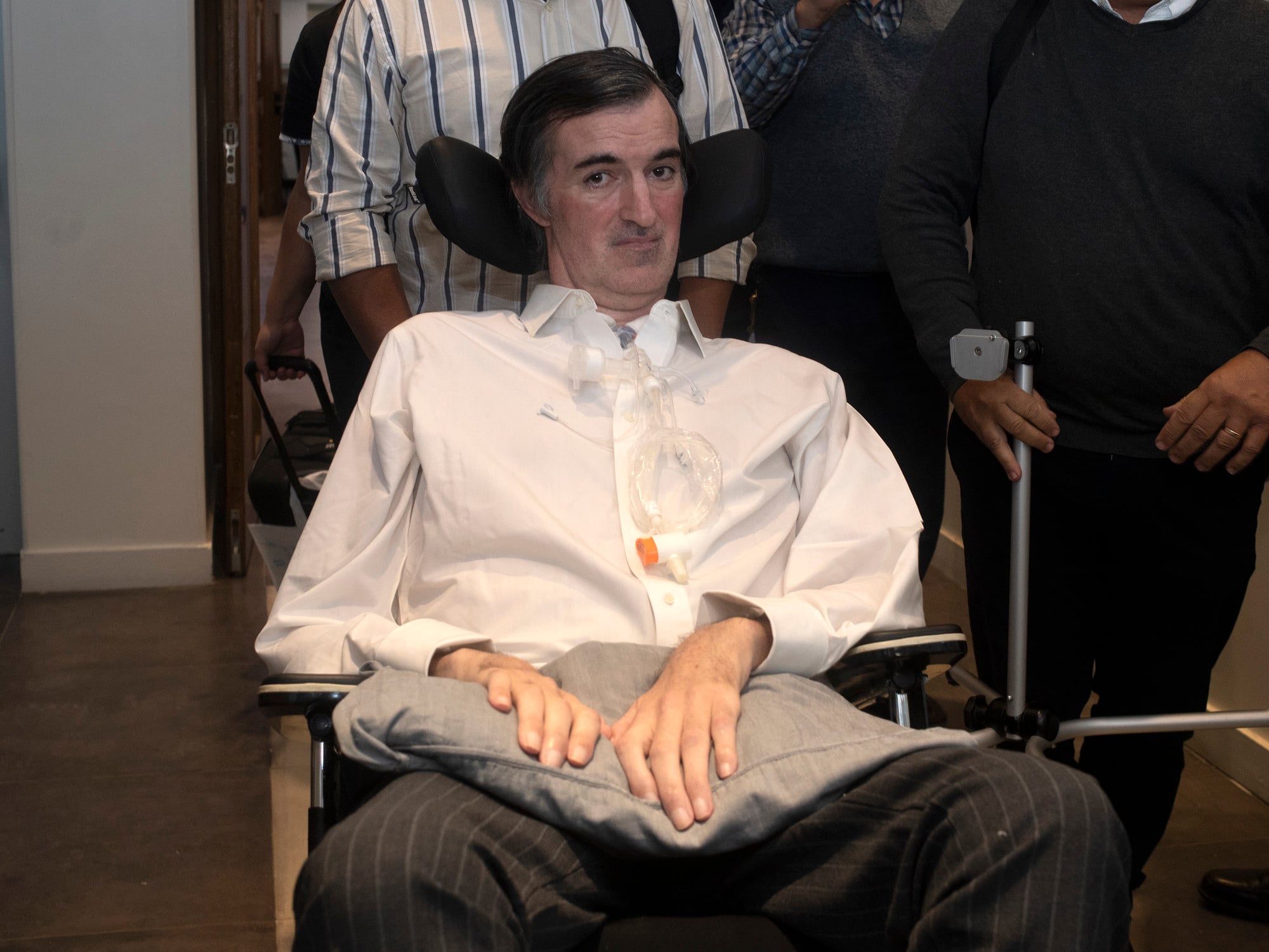 “La ELA se está llevando mi cuerpo, no debería llevarse también mi dinero”, la queja de Esteban Bullrich contra una plataforma que vende criptomonedas