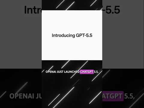 OpenAI Just Launched ChatGPT 5.5 — AI That Actually Does Your Work #aitools #aitool
