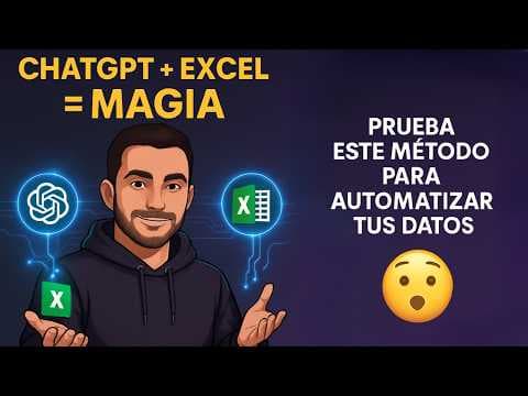 El Truco Definitivo para Automatizar Excel con ChatGPT (Sin Saber Programar) | Mejor IA para Excel