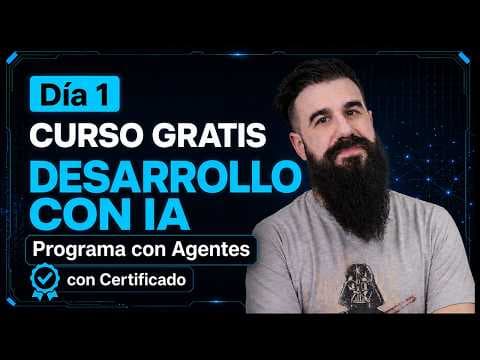 Curso de Desarrollo con IA - Día 1 - De prompts sueltos a programar con criterio