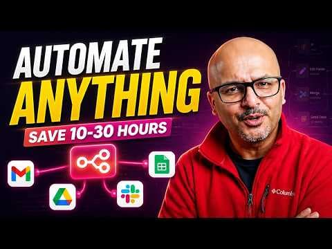 n8n Full Course Masterclass 2026 - Part 1/2 | Installation, Core Nodes, Data, & Error Handling