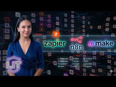 n8n vs Zapier vs Make.com — I Tested All 3 So You Don't Have To