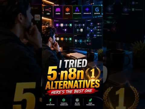 Probé 5 alternativas a n8n: ¿cuál es la mejor? | Herramientas IA 2026