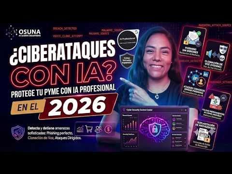 ⚠️ El 60% de las PYMES Hackeadas CIERRAN | Ciberseguridad e IA en 2026 (Datos Reales)